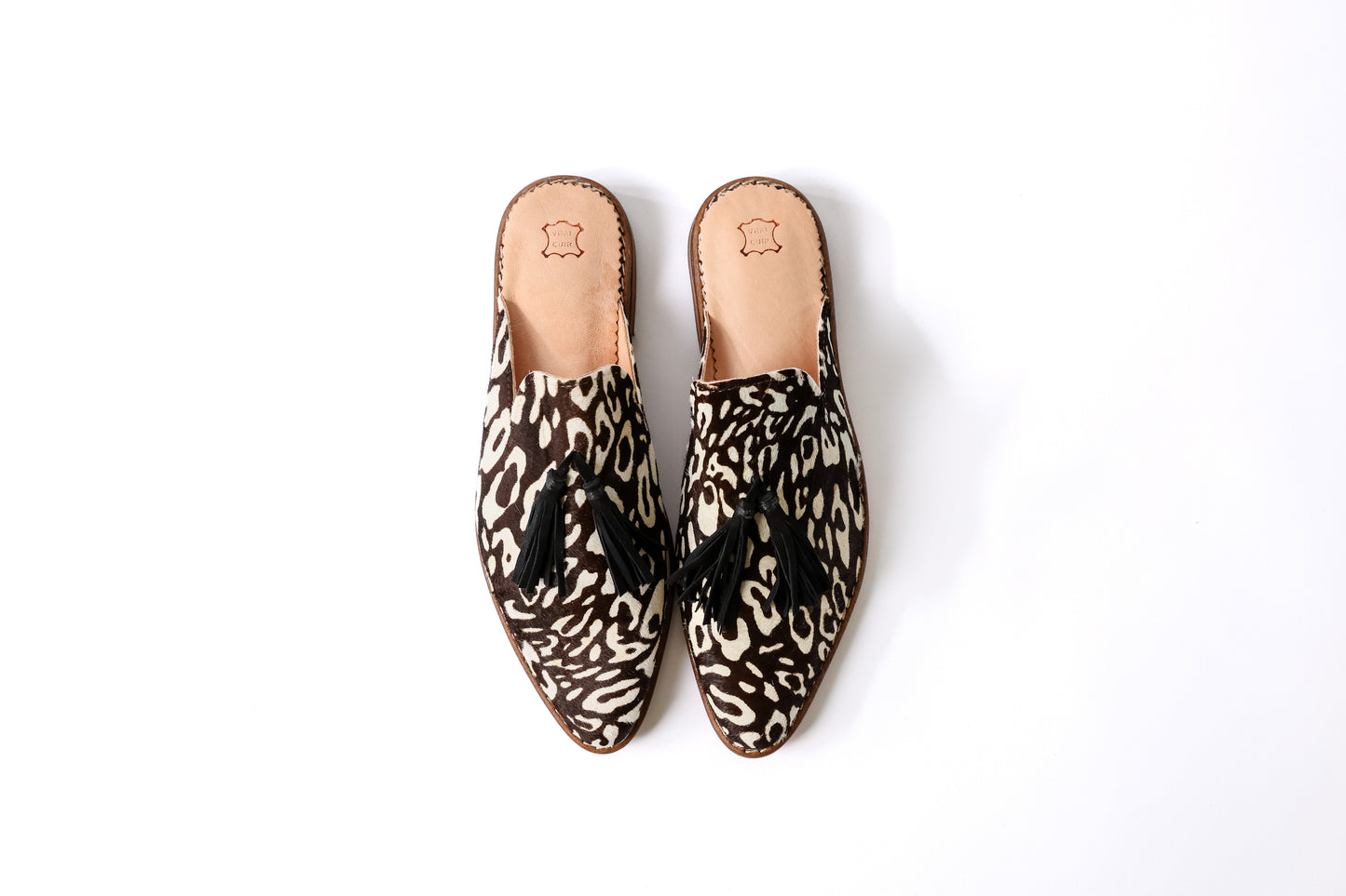 Dina in Black Leopard