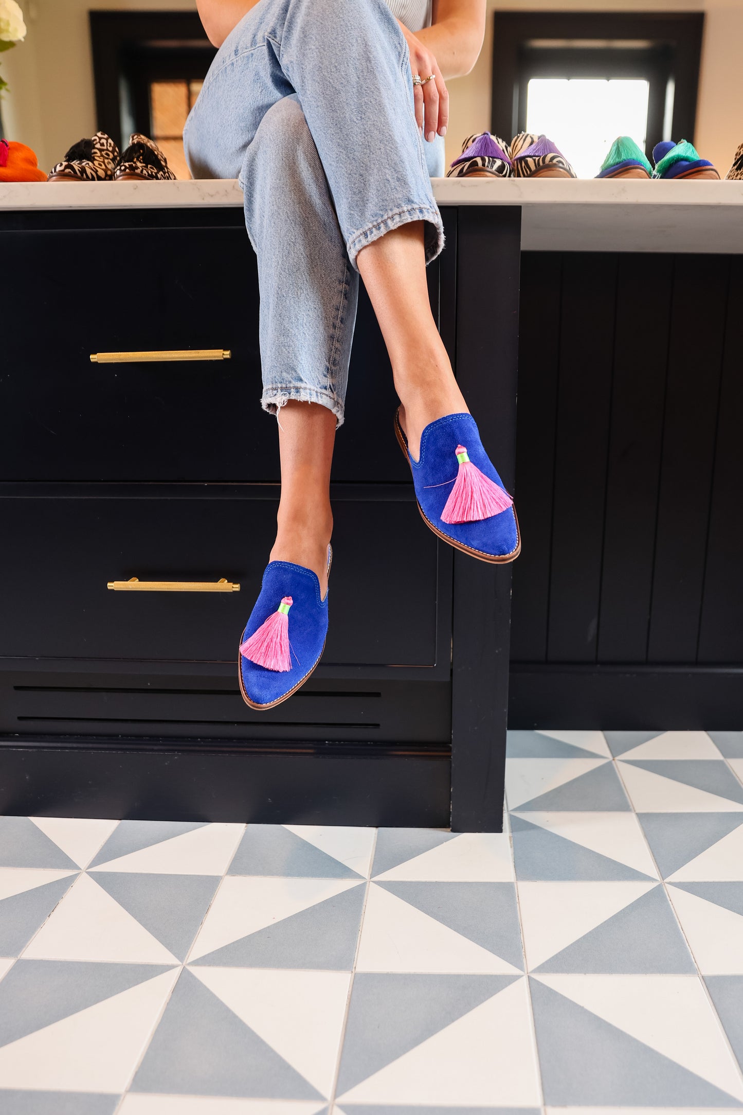 Dina in Majorelle Blue